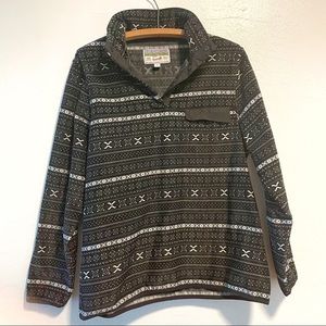 Jachs Cabin Fleece Pullover Mens Medium